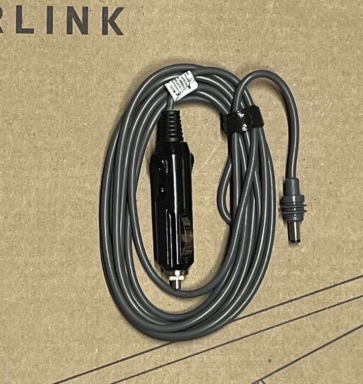 Кабель живлення Starlink Mini в прикурювач 3м.