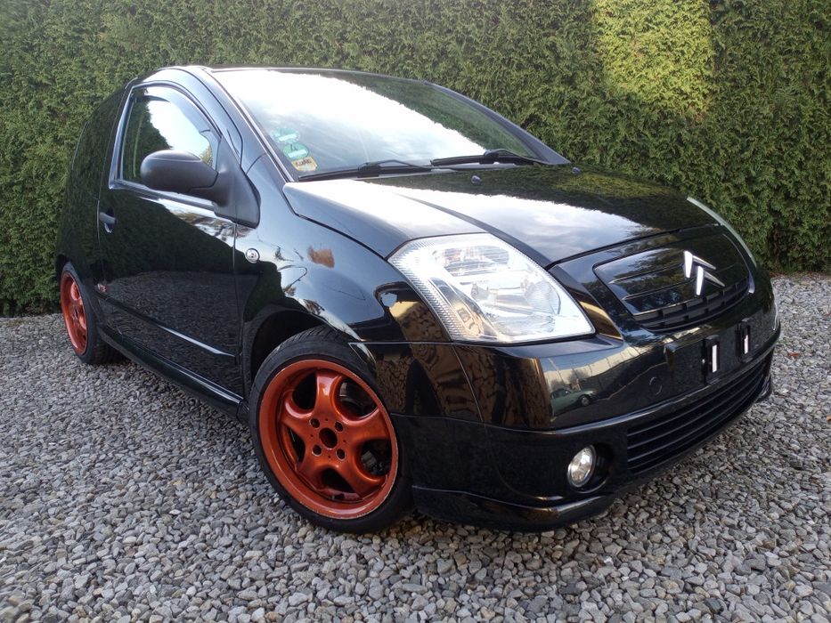 Citroen C2 1,6 VTS, 123 Km, idealny z Niemiec, mały gokart