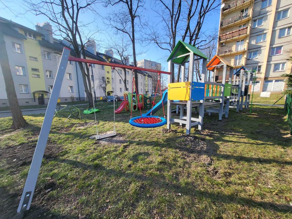 Plac zabaw z certyfikatem zestaw zabawowy na plac zabaw "Gwarek"