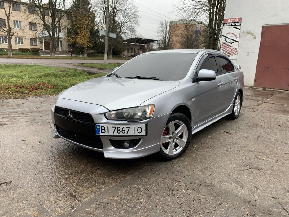 Mitsubishi Lancer X на автоматі з ГБО
