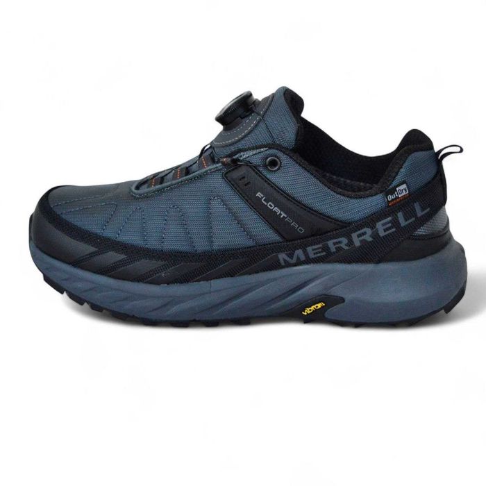 Merrell Flofit Pro boatm Waterproof Gray Black кросівки чоловічі термо