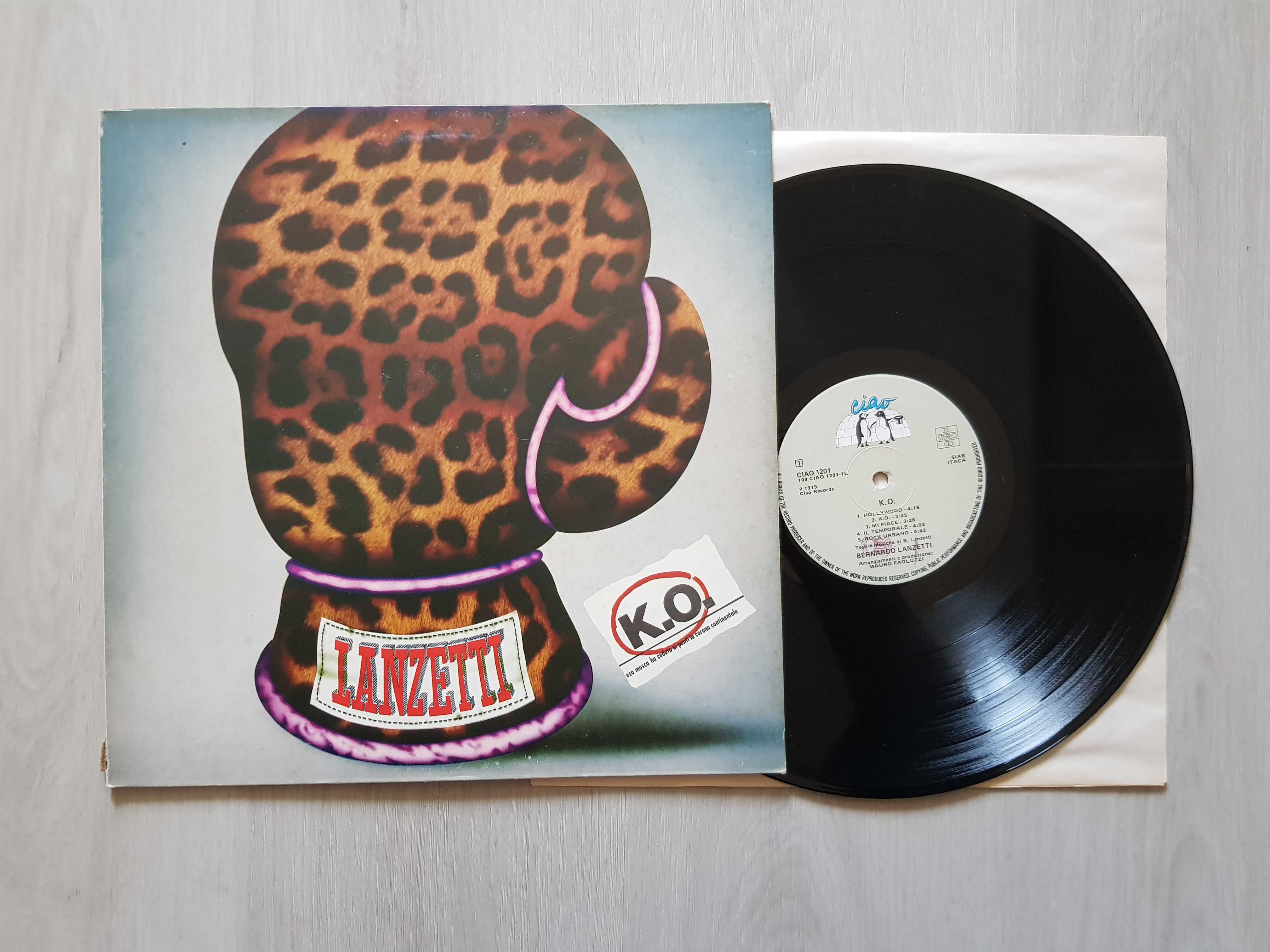 Bernardo Lanzetti – K.O.  LP*3484