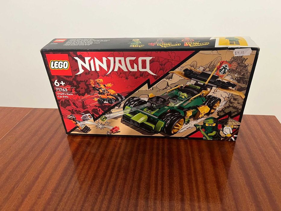 LEGO Ninjago, klocki, Samochód wyścigowy Lloyda EVO, 71763