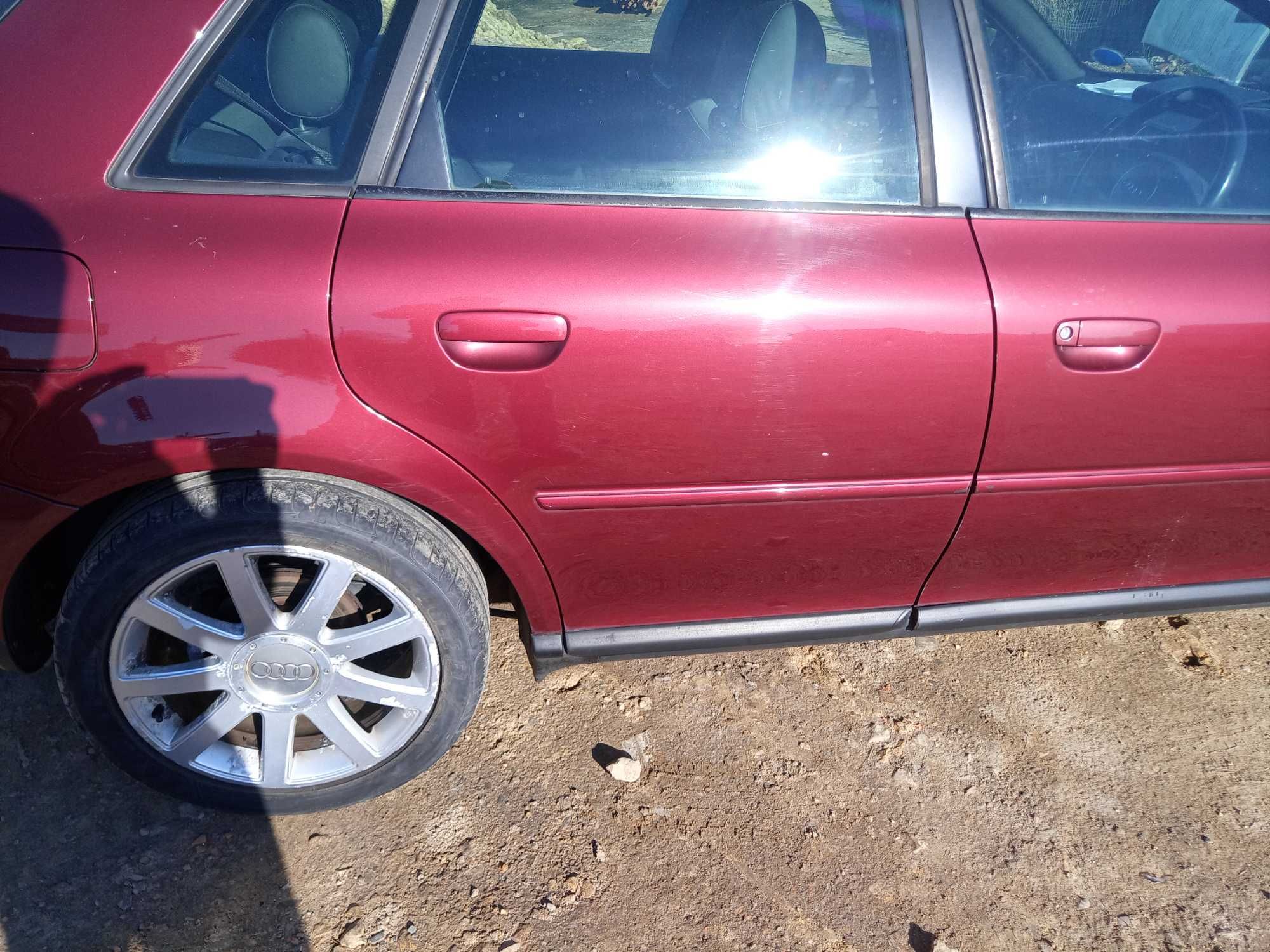 AUDI A3 8l drzwi 5 d lz3q prawe tył tyl tylne 5d bordowe