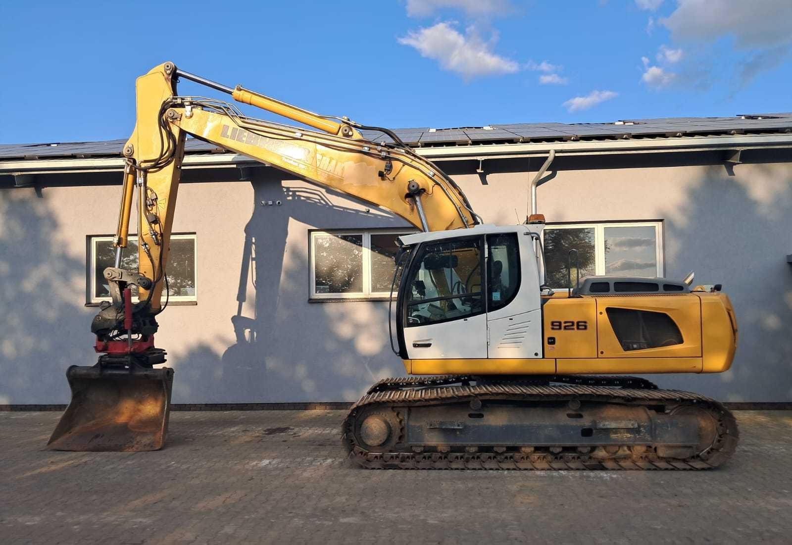 LIEBHERR R926 LC Rototilt Indexator Szczypce GPS 3D  Długie Ramię