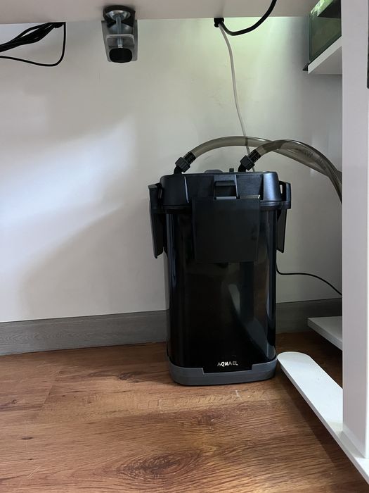 Akwarium 112l, ultramax, CO2, led, szafka pod akwarium