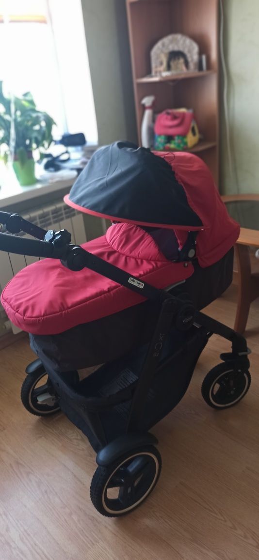 Срочно Коляска Graco Evo XT 2в1 + аксессуары