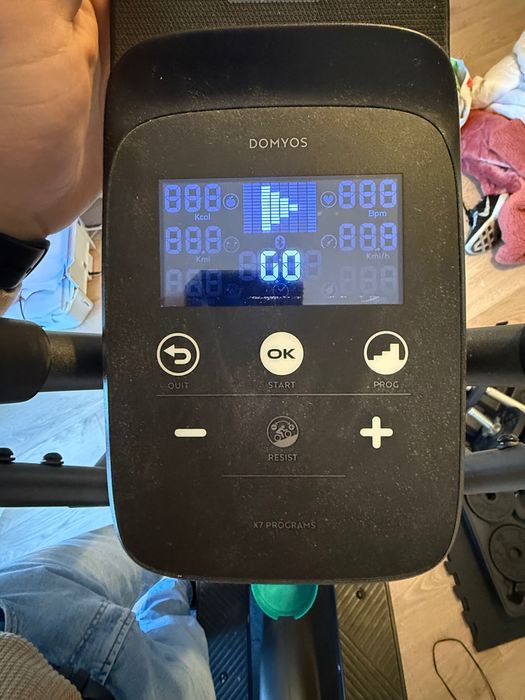 Bicicleta Elíptica de Cardio  Essential 120/ KiT de Halteres 20KG