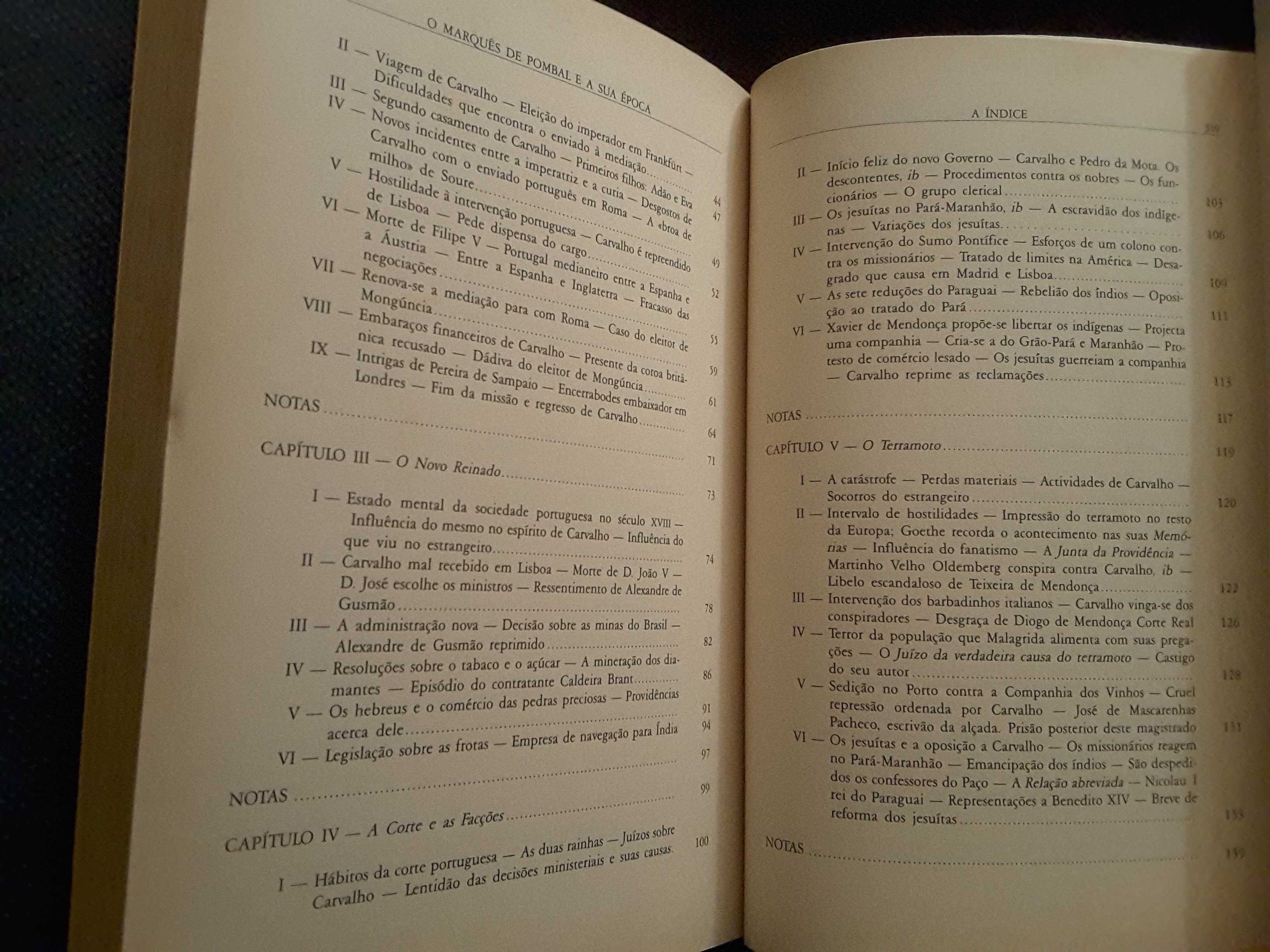 Obras sobre o Marquês de Pombal