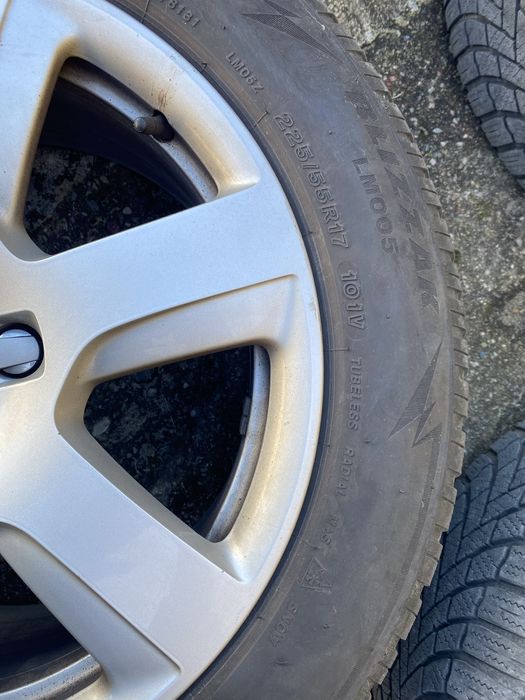 Alufelgi / Koła 17” 5x112 Audi A6 z oponami 225/55