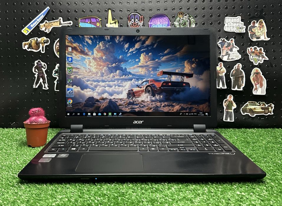 Ігровий ноутбук Acer Aspire 15.6’’ i7-2637M 10GB ОЗУ/ 128 SSD/ 500 HDD