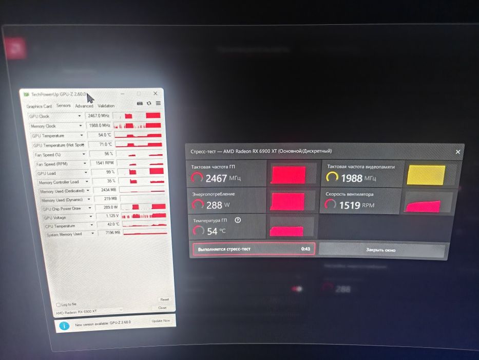 RX 6900 XT ROG STRIX LC (Аналог RTX3080 , 3090)