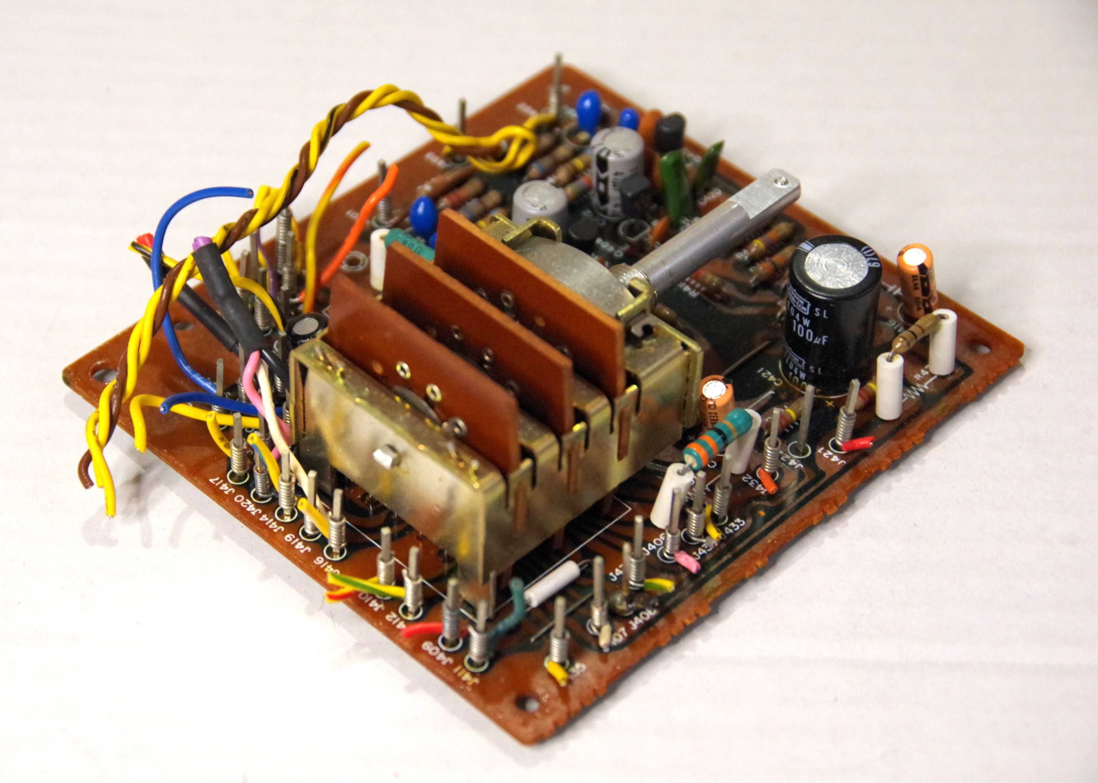 Marantz 2252 - Selektor wejść audio, PCB