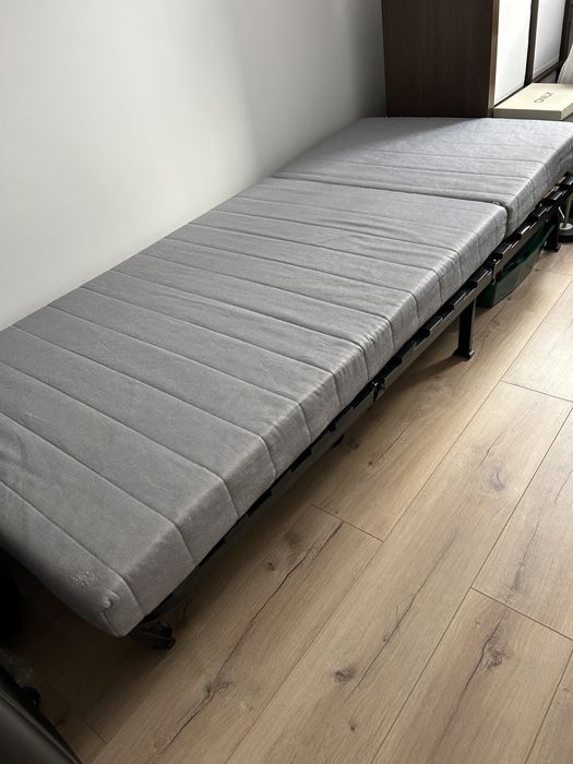 Fotel z funkcją spania z materacem IKEA LYCKSELE