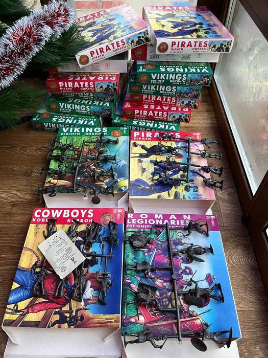 Солдатики ДЗИ викинги пираты