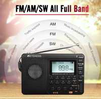 Радиоприемник Retekess V115 FM/AM/SW MP3 плеер радио диктофон