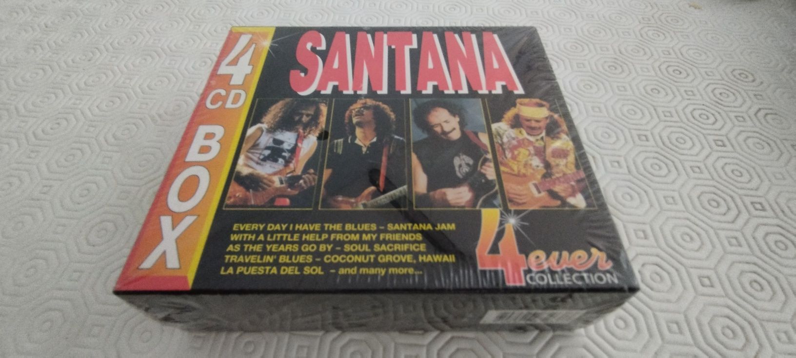 4 CD Box Santana