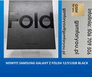 Telefon Samsung Galaxy Z Fold4 5G 12/512Gb Phantom Black Nowy !!!