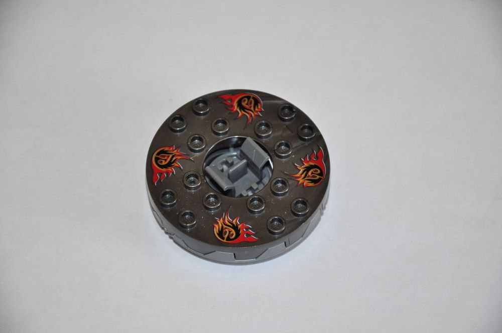 L4835. LEGO Ninjago - Podstawka do spinnera ciemnoszara, 1 szt.