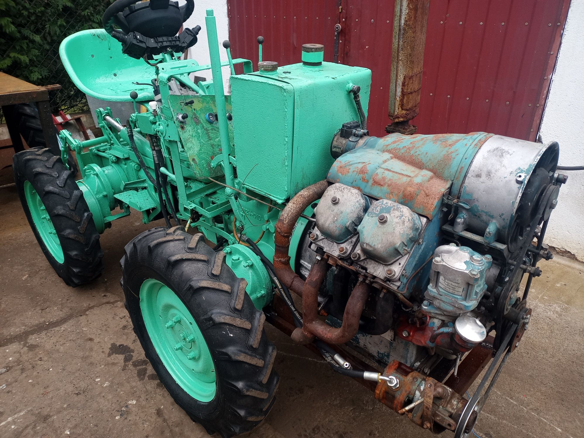 Tz4k14 traktorek Ogrodniczy 4x4 4cylindry Diesel Mocny łamaniec OKAZJA