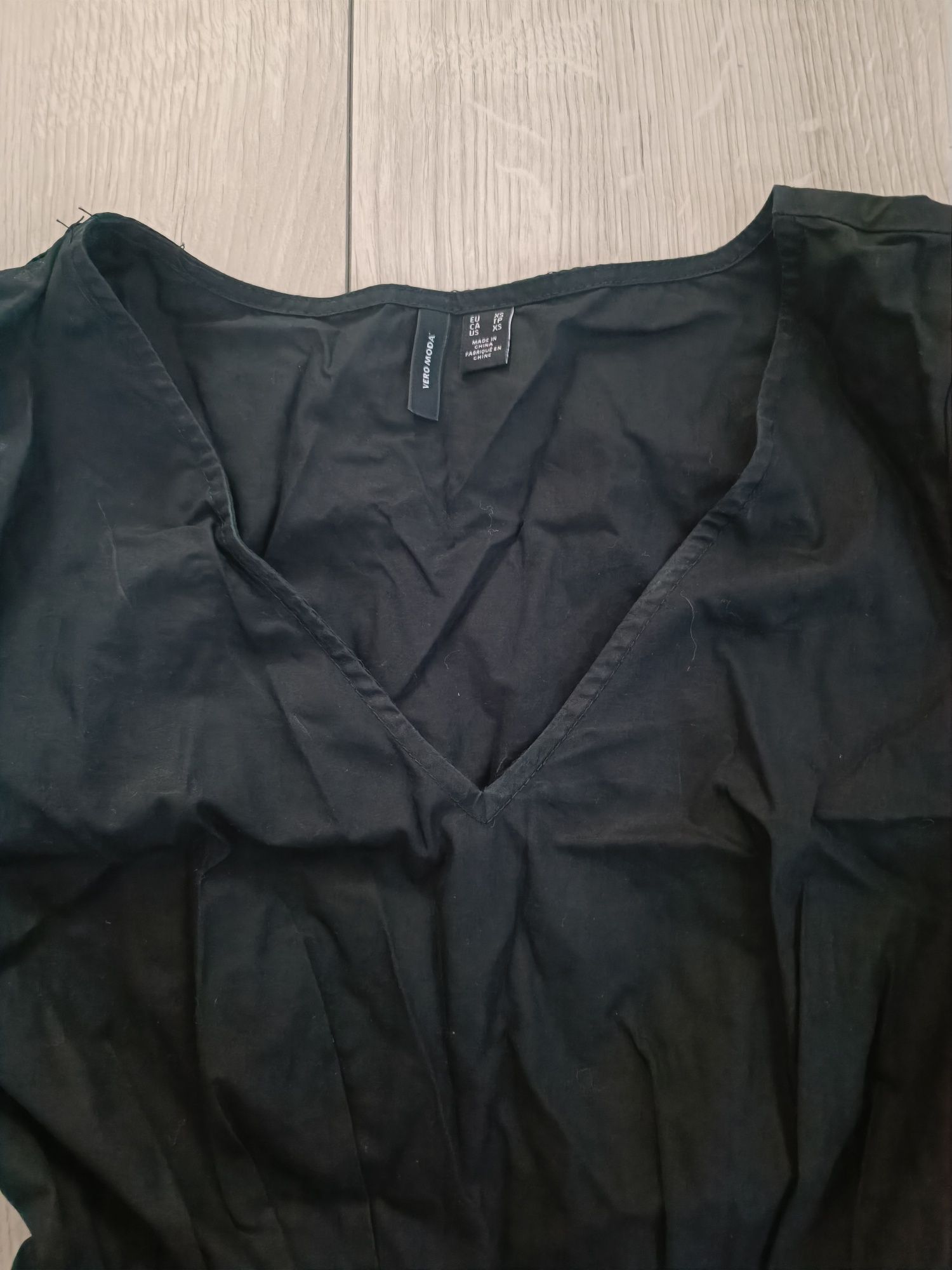 Czarna sukienka damska Vero moda r.XS
