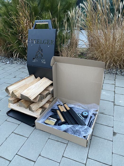 Дровник лофт,підставка для дров,візок для дров,дровник металевий