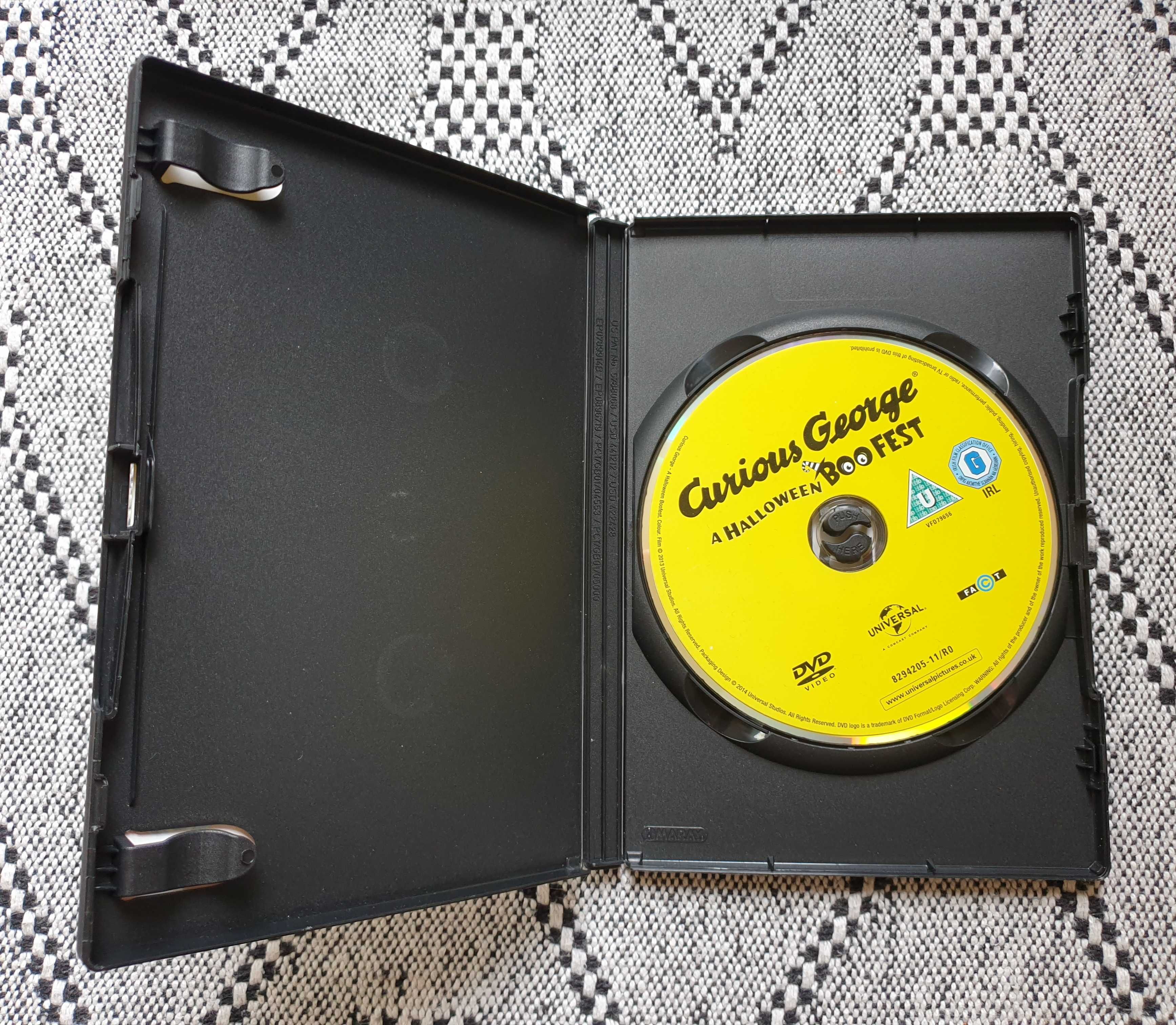 DVD Curious George A Halloween Boo Fest film English po angielsku