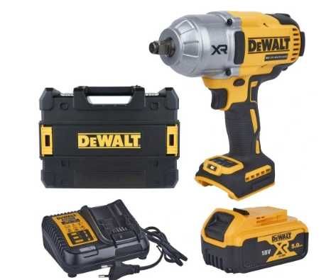 DCF900P1 DEWALT 18V XR KLUCZ UDAROWY 1/2 1355Nm 1X5Ah Tstak