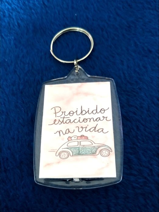 Porta-chaves em acrílico