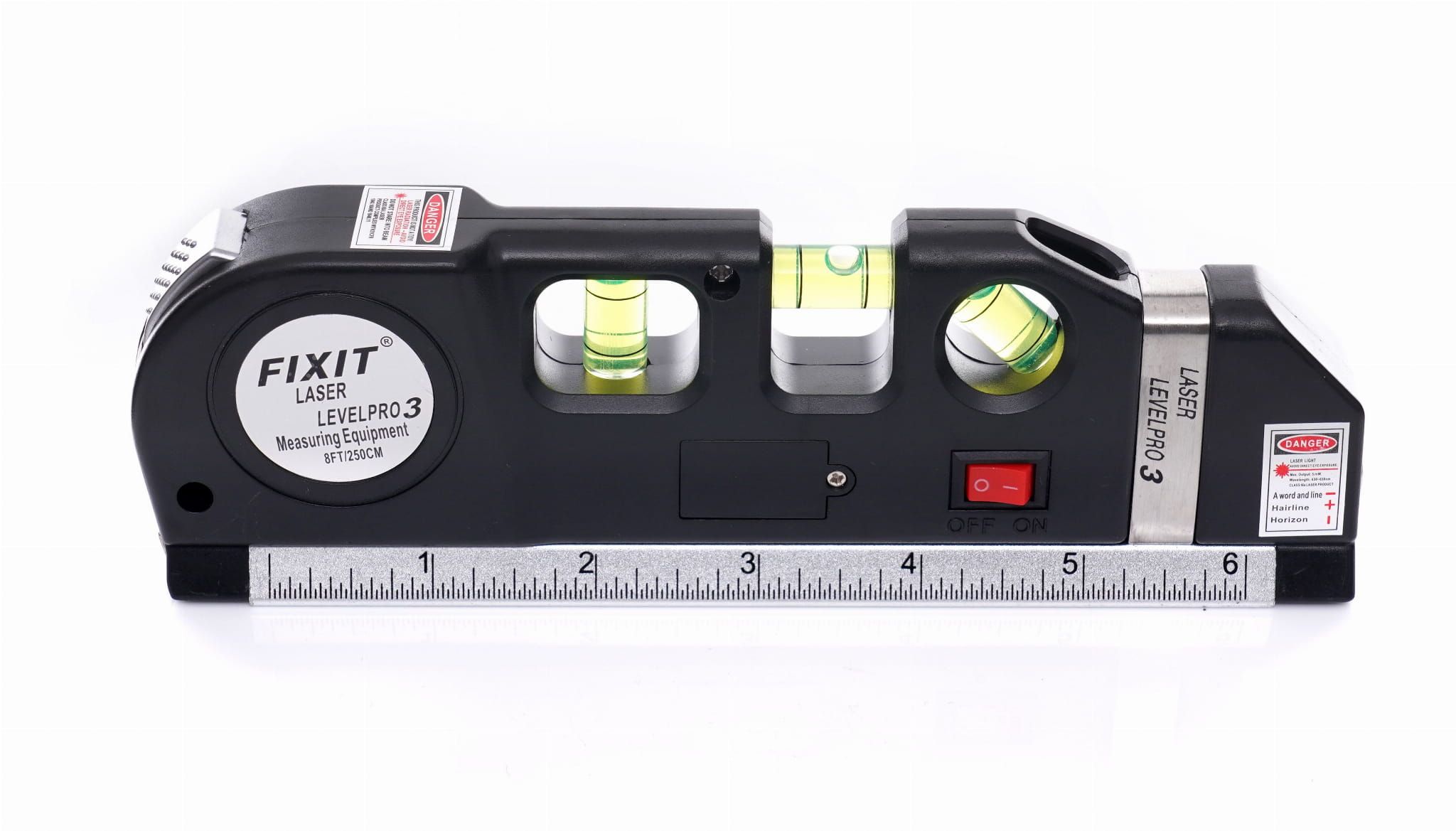 Poziomica laserowa z miarą KD10437