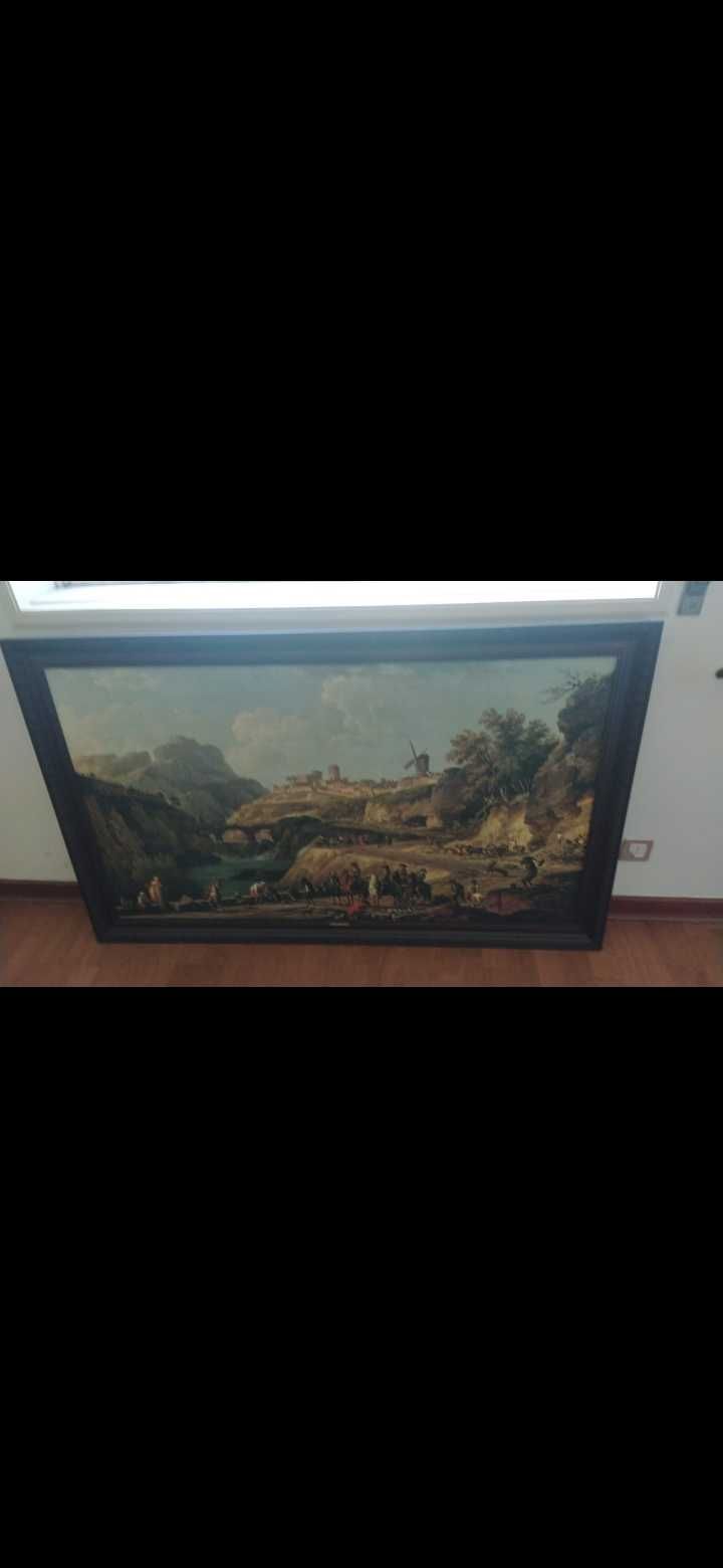 Quadro Vernet com Moldura