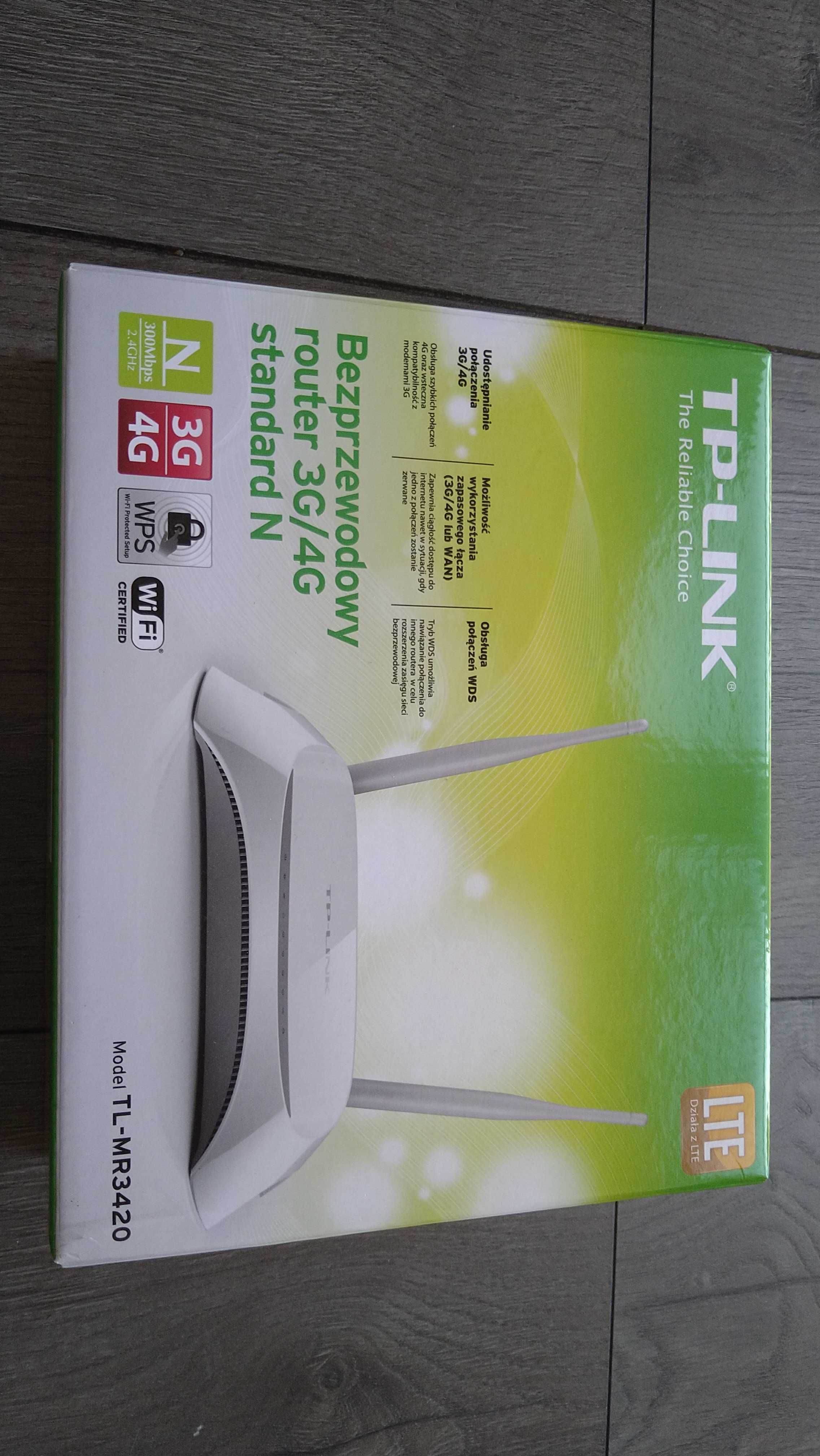 Router bezprzewodowy TP-LINK 3G-/4G TL- MR3420