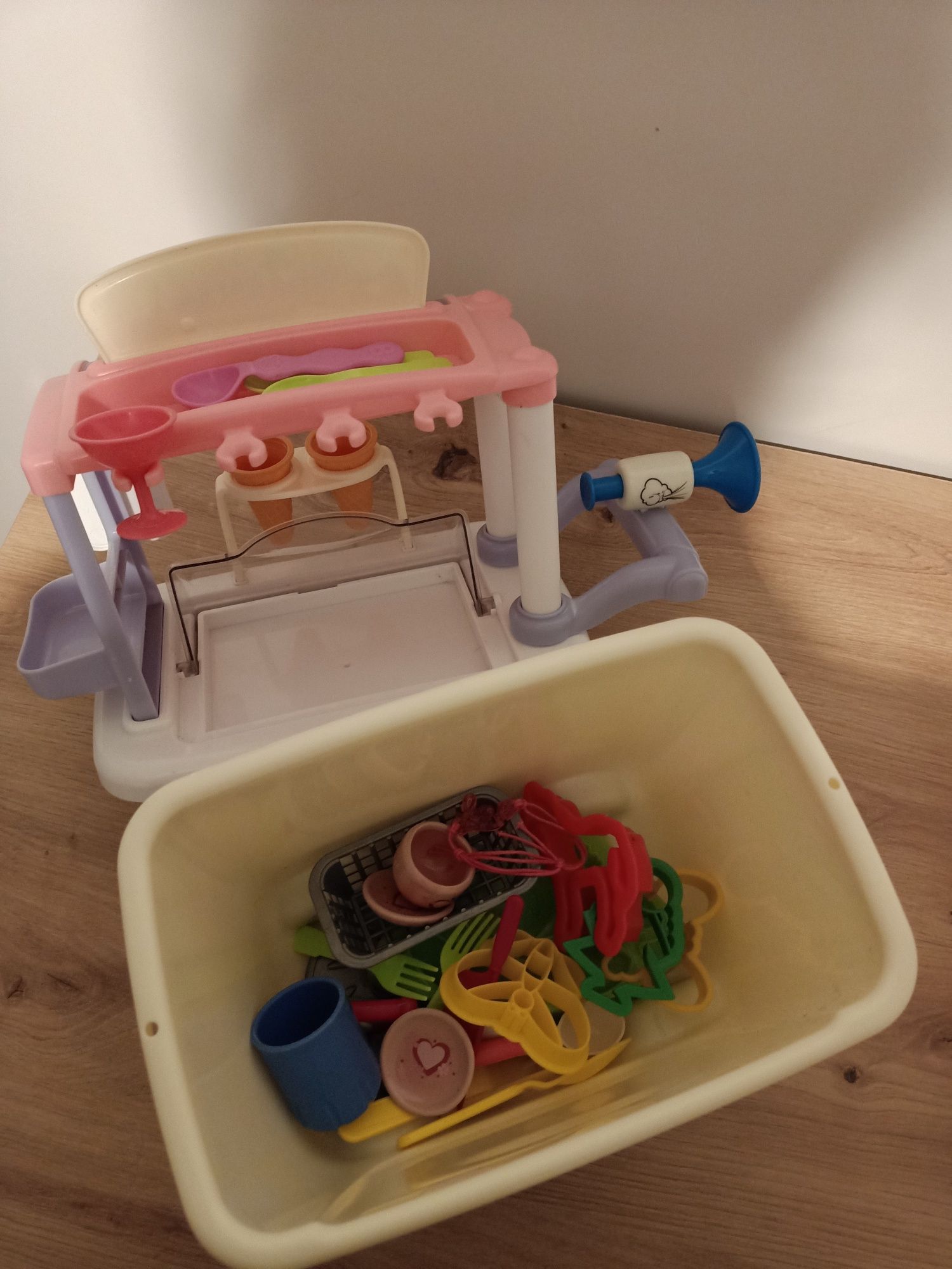 Smyk. Dough Ice Dream Cart, Lodziarnia do masy plastycznej.