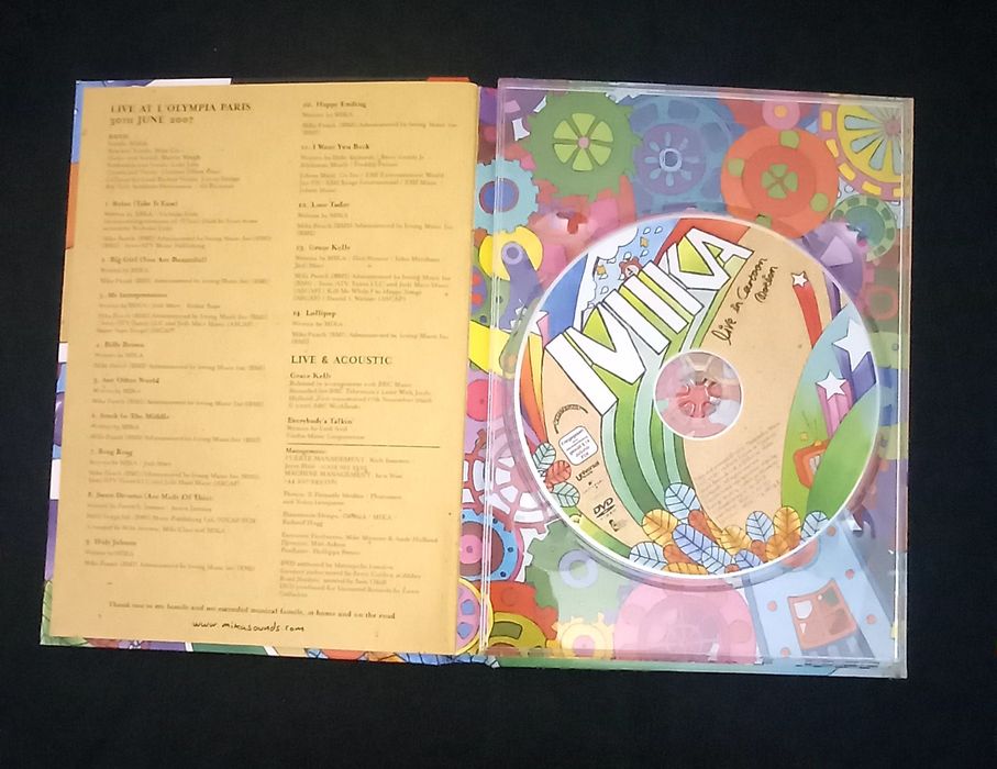 DVD concerto Mika Live