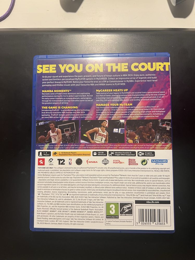NBA 2K24 Kobe Brayent edition