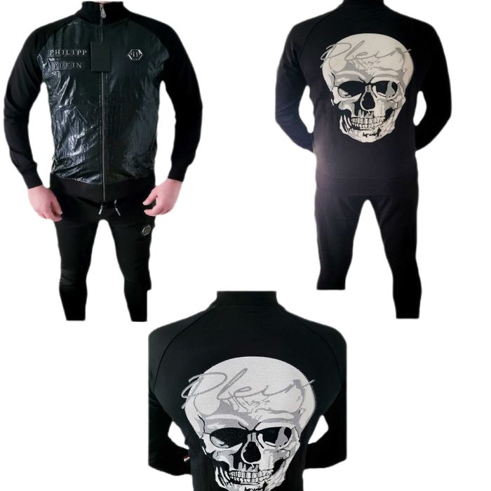 Dres Komplet Philipp Plein Skull Czacha cyrkonie Eco