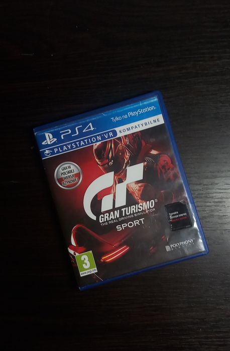 Gran Turismo Sport PS4 Диск в не плохом состоянии
