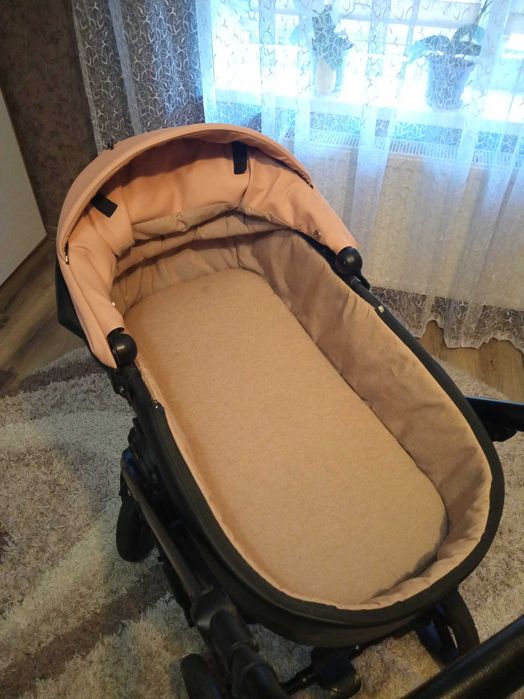 Коляска 2в1 для дівчинки