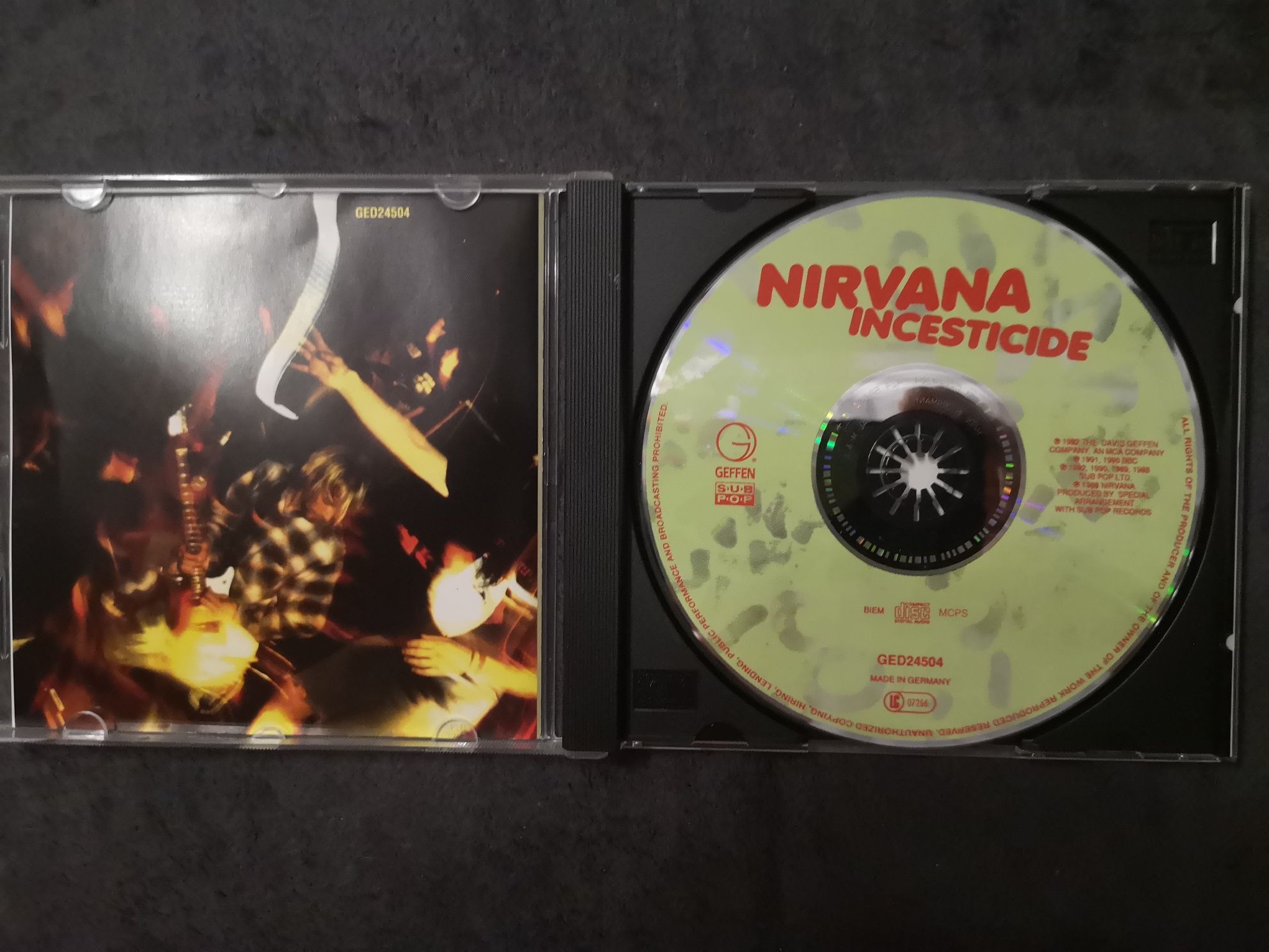 Nirvana Incesticide płyta cd