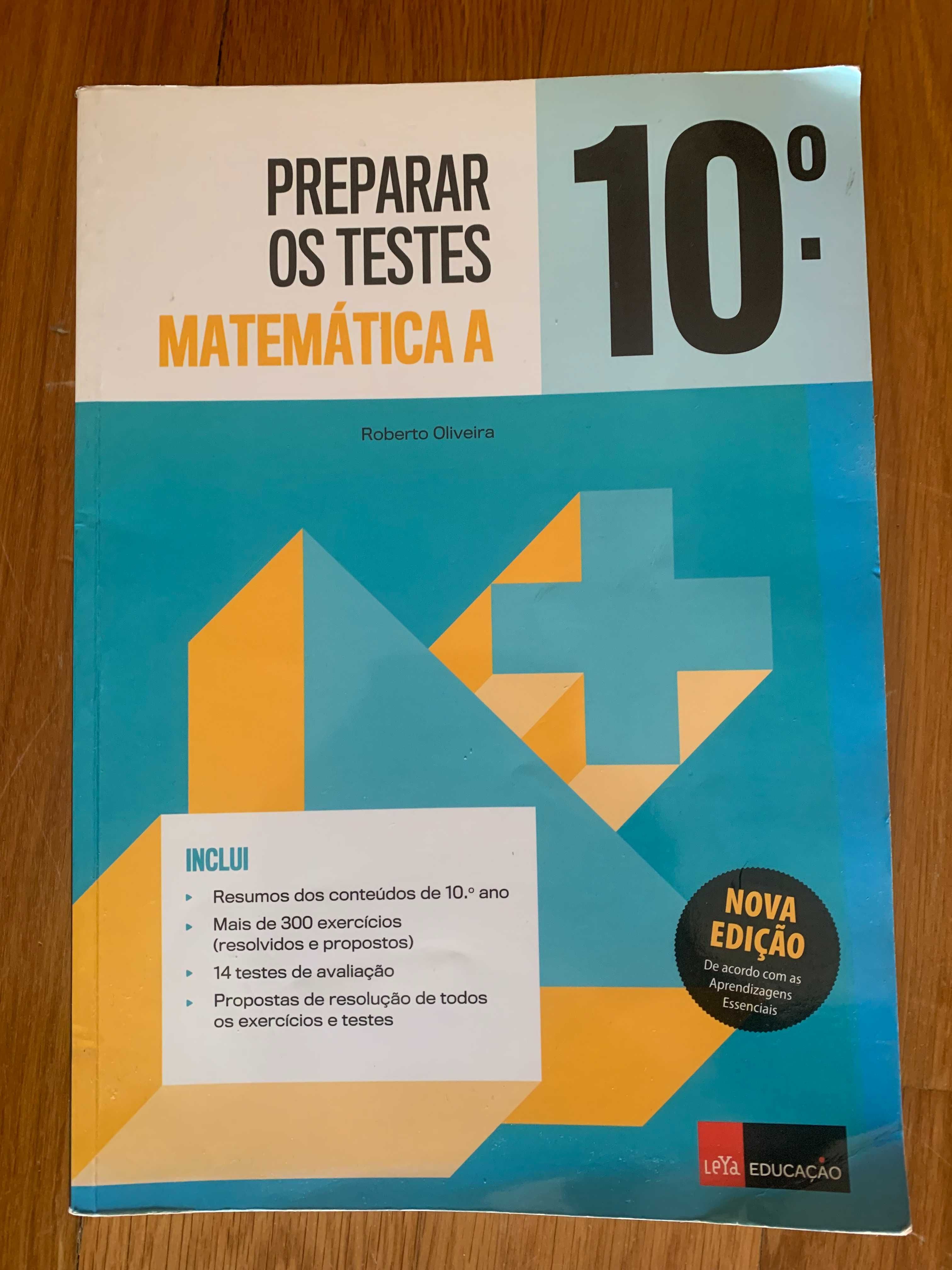 Preparar os Testes Matemática A 10º como NOVO