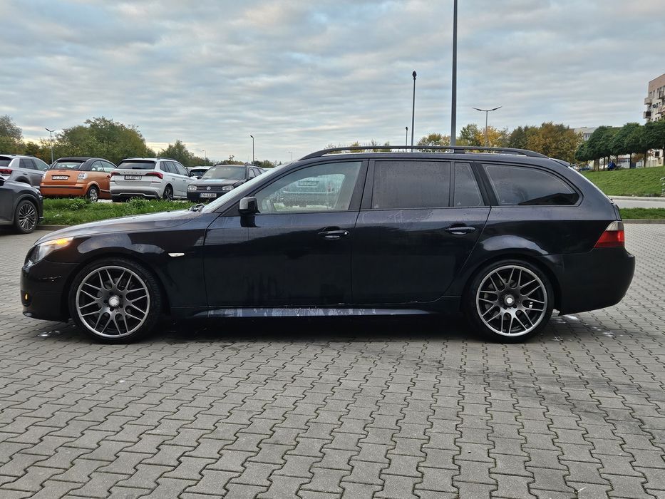Bmw e61 ori m-pakiet 3.0d 218km automat carbonschwarz