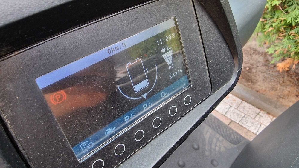Jungheinrich EFG 215 Wózek paletowy widłowy Elektryczny Duplex 2017
