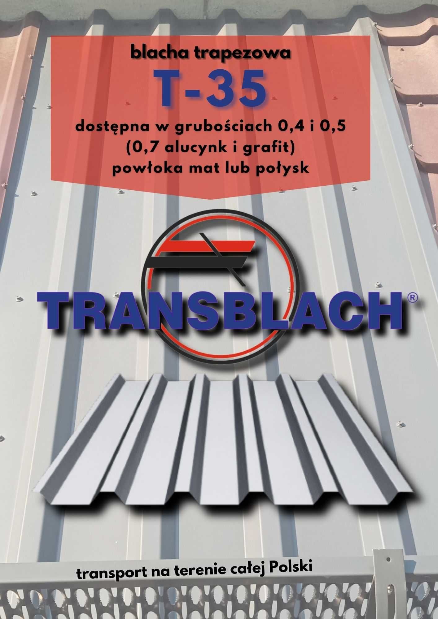 blacha trapezowa t8, t18 PRODUCENT - DACHY NA MIARĘ