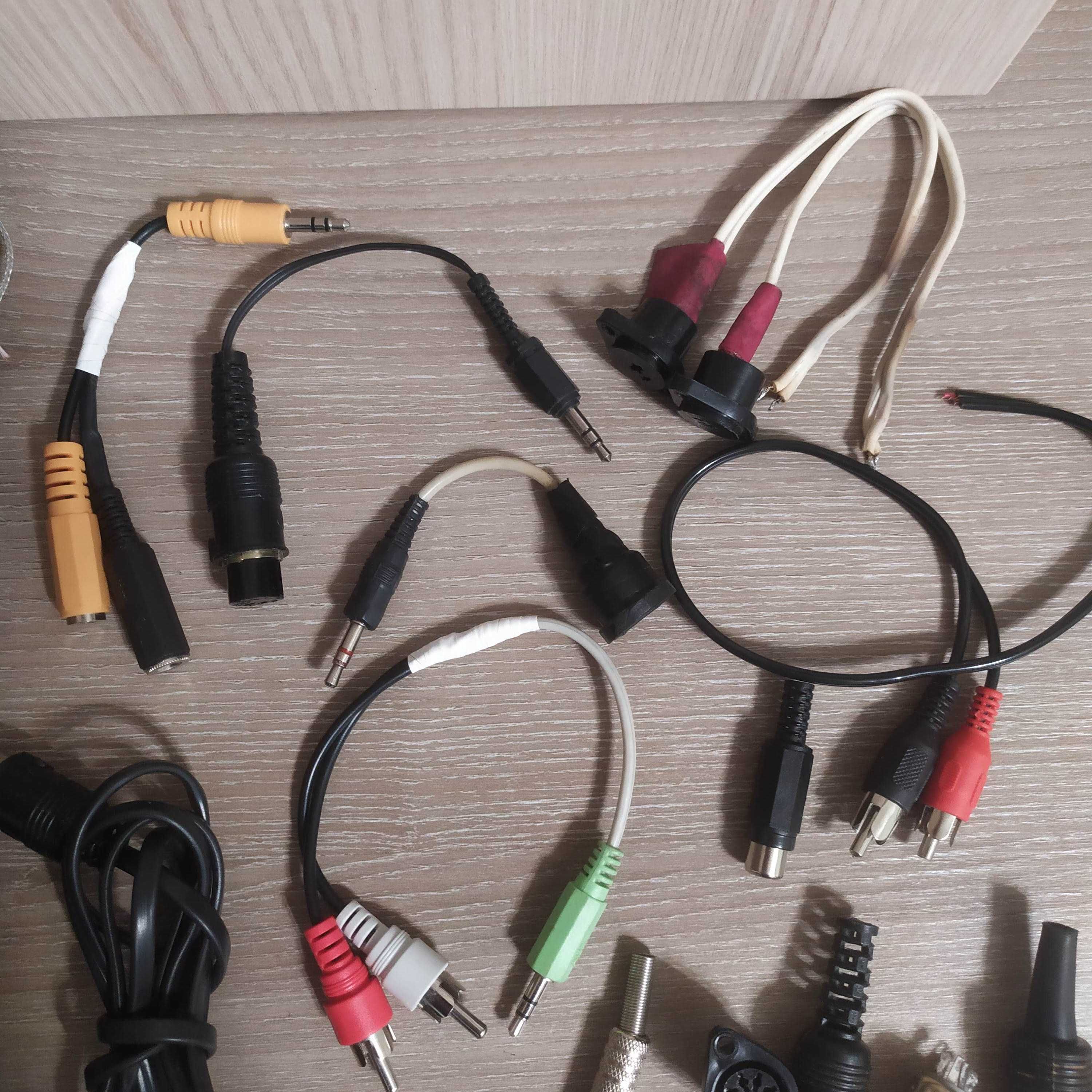 Шнур для магнитофона переходник DIN-5 СШ-5 СШ-7 аудио кабель советский