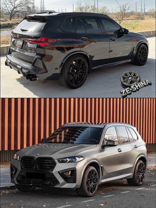 Диски R22 5x112 стиль 818M Black для BMW X5 X6 X7  G05 G06 G07