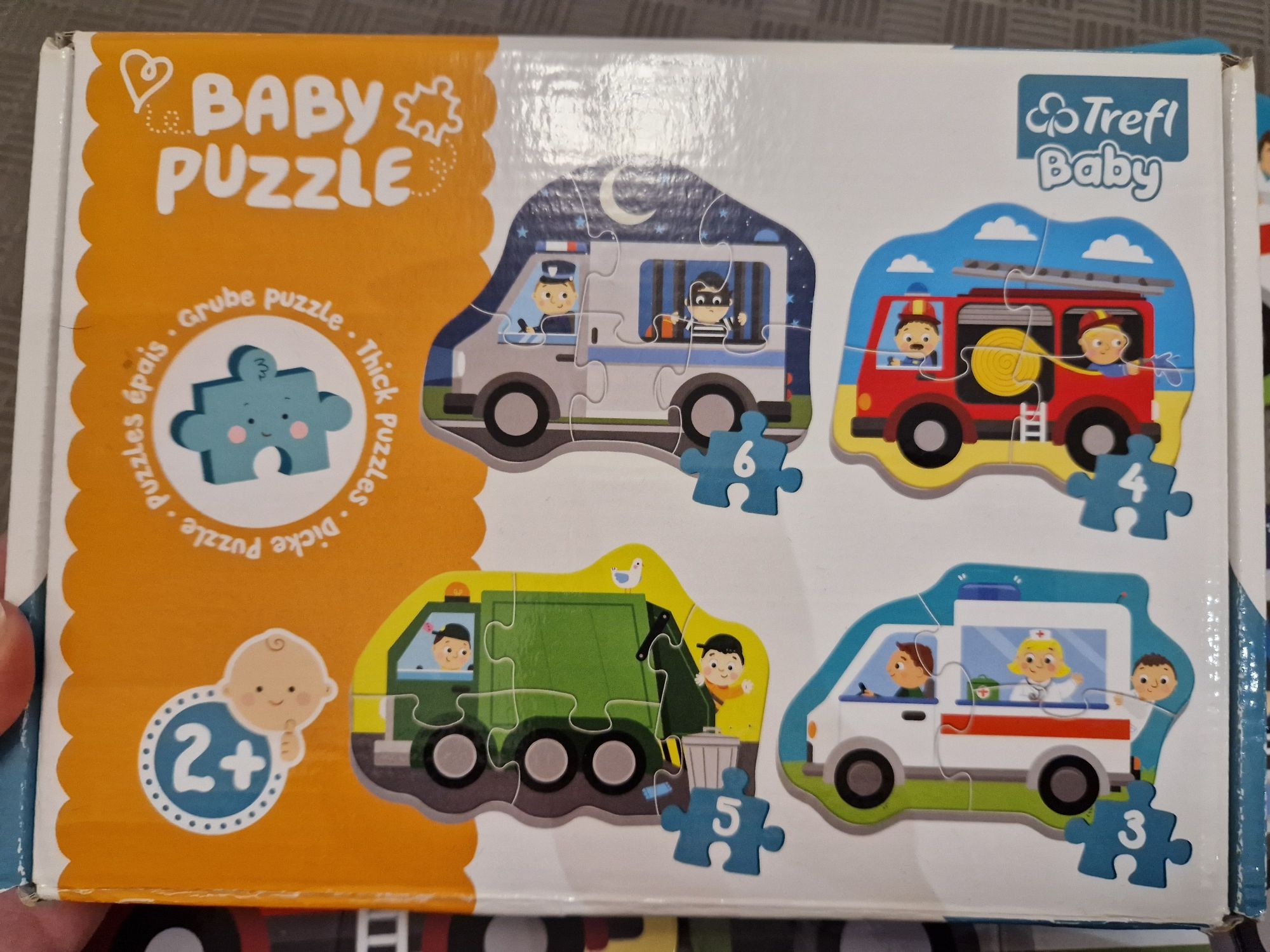 Zestaw puzzli baby puzzle trefl