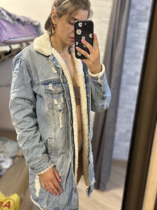 Джинсовка теплая