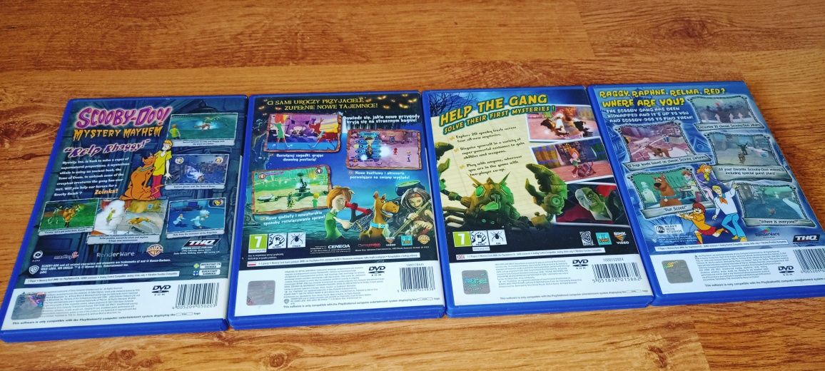 Gry PlayStation 2, ps2. Komplet. Scooby Doo.