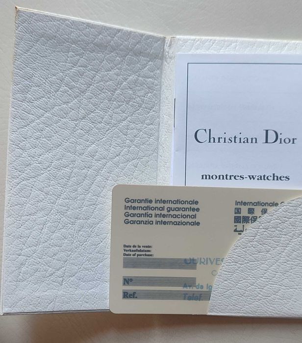 Caixa para relógio Christian Dior
