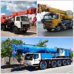 Услуги автокрана 25, 40, 50, 80, 100, 150 тонн